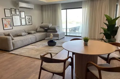 Apartment - 2 Bedrooms - 2 Bathrooms for rent in Lake View - 5th Settlement Compounds - The 5th Settlement - New Cairo City - Cairo