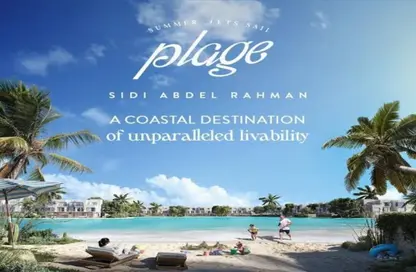 Chalet - 3 Bedrooms - 2 Bathrooms for sale in Plage - Sidi Abdel Rahman - North Coast