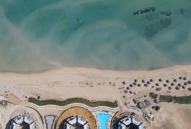 Villa - 5 Bedrooms - 4 Bathrooms for sale in Lasirena Palm Beach - Al Ain Al Sokhna - Suez