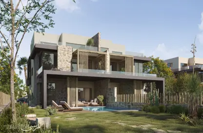 Twin House - 4 Bedrooms - 5 Bathrooms for sale in Marsa Baghush - Qesm Marsa Matrouh - North Coast