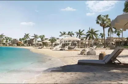 شاليه - 3 غرف نوم - 3 حمامات للبيع في رملة ليك سايد - قسم الضبعة - الساحل الشمالي