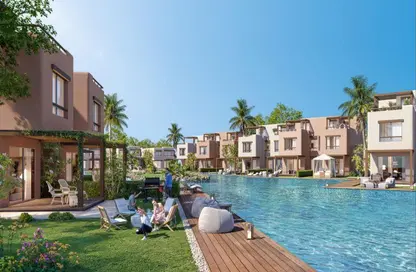 Chalet - 4 Bedrooms - 5 Bathrooms for sale in Hacienda West - Ras Al Hekma - North Coast
