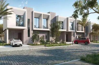 Twin House - 3 Bedrooms - 3 Bathrooms for sale in Solana - New Zayed City - Sheikh Zayed City - Giza