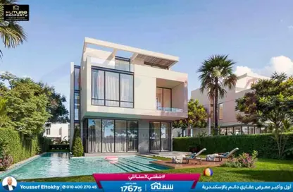 فيلا - 6 غرف نوم - 7 حمامات للبيع في برج العرب - مدينة برج العرب - الاسكندرية