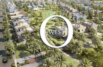 شقة - 2 غرف نوم - 2 حمامات للبيع في أو ويست - كمبوندات 6 أكتوبر - مدينة 6 أكتوبر - الجيزة