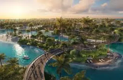 Chalet - 2 Bedrooms - 3 Bathrooms for sale in Ramla Lakeside - Qesm Ad Dabaah - North Coast