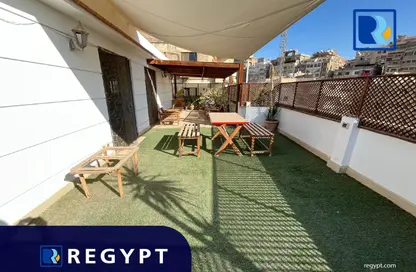Roof - 3 Bedrooms - 3 Bathrooms for rent in Street 206 - Degla - Hay El Maadi - Cairo