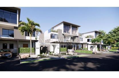 Twin House - 3 Bedrooms - 3 Bathrooms for sale in TRIO - 5th Settlement Compounds - The 5th Settlement - New Cairo City - Cairo