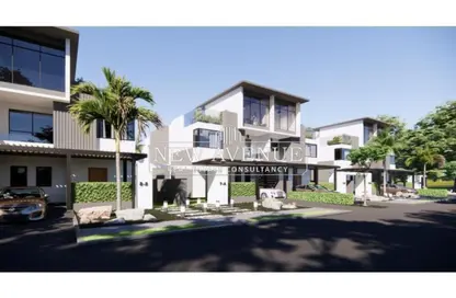 Twin House - 3 Bedrooms - 3 Bathrooms for sale in TRIO - 5th Settlement Compounds - The 5th Settlement - New Cairo City - Cairo