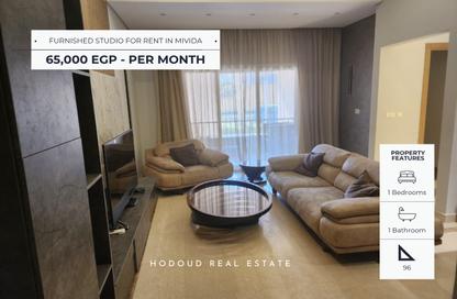 Apartment - 1 Bedroom - 1 Bathroom for rent in Mivida - 5th Settlement Compounds - The 5th Settlement - New Cairo City - Cairo