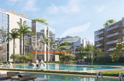 Apartment - 2 Bedrooms - 1 Bathroom for sale in Lake View Residence 2 - 5th Settlement Compounds - The 5th Settlement - New Cairo City - Cairo