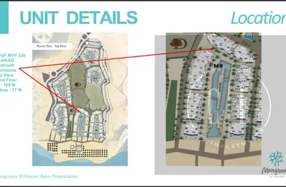 Townhouse - 4 Bedrooms - 4 Bathrooms for sale in Mangroovy Residence - El Gouna - Hurghada - Red Sea