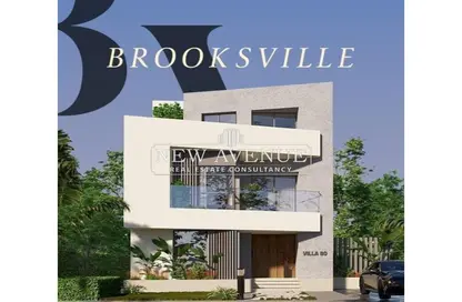 Villa - 4 Bedrooms - 4 Bathrooms for sale in The brooks - El Katameya Compounds - El Katameya - New Cairo City - Cairo