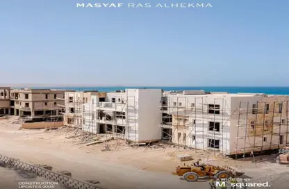 Chalet - 2 Bedrooms - 2 Bathrooms for sale in Al Masyaf - Ras Al Hekma - North Coast