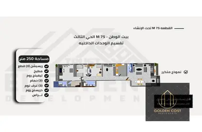 شقة - 3 غرف نوم - 3 حمامات للبيع في بيت الوطن - التجمع الخامس - مدينة القاهرة الجديدة - القاهرة