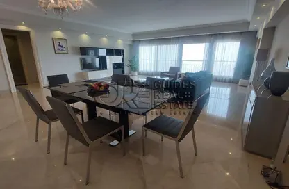 Apartment - 3 Bedrooms - 3 Bathrooms for rent in Nile St. - Dokki - Giza