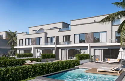 Townhouse - 3 Bedrooms - 3 Bathrooms for sale in Badya Palm Hills - 6 October Compounds - 6 October City - Giza