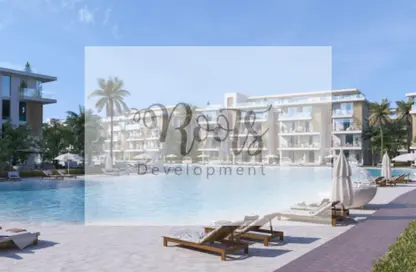Chalet - 2 Bedrooms - 2 Bathrooms for sale in Azha North - Ras Al Hekma - North Coast