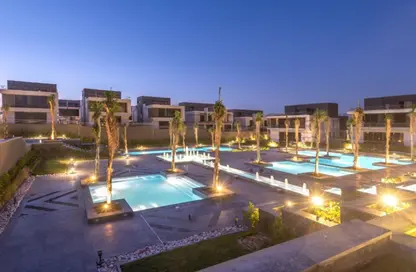 Twin House - 4 Bedrooms - 4 Bathrooms for sale in Patio Al Zahraa - Sheikh Zayed Compounds - Sheikh Zayed City - Giza
