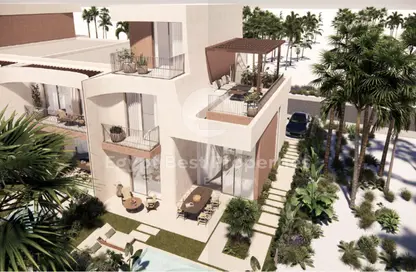 Chalet - 3 Bedrooms - 4 Bathrooms for sale in Ramla Lakeside - Qesm Ad Dabaah - North Coast