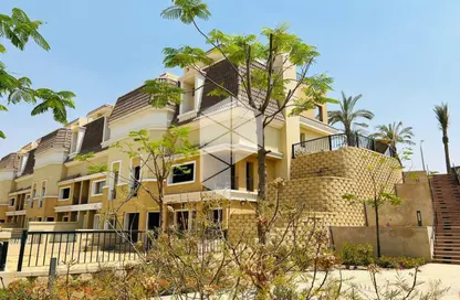 Villa - 5 Bedrooms - 5 Bathrooms for sale in Suez Road - New Cairo City - Cairo