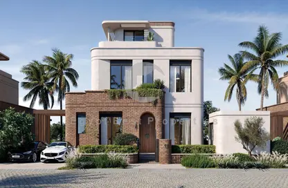 Villa - 5 Bedrooms - 4 Bathrooms for sale in Crescent Walk - 5th Settlement Compounds - The 5th Settlement - New Cairo City - Cairo