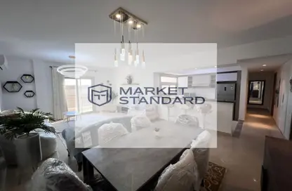 Apartment - 3 Bedrooms - 4 Bathrooms for rent in The Fourteen Golf Residences - Uptown Cairo - Mokattam - Cairo