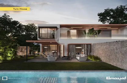 Twin House - 5 Bedrooms - 5 Bathrooms for sale in Al Masyaf - Ras Al Hekma - North Coast