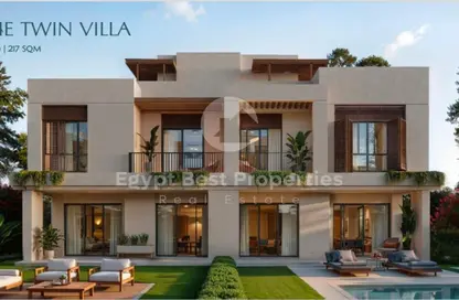 فيلا - 4 غرف نوم - 4 حمامات للبيع في ميڤيدا جاردنز - مدينة المستقبل - القاهرة