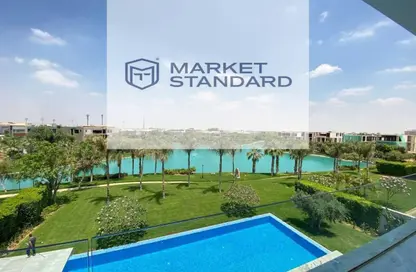 Apartment - 4 Bedrooms - 4 Bathrooms for rent in Lake View - 5th Settlement Compounds - The 5th Settlement - New Cairo City - Cairo