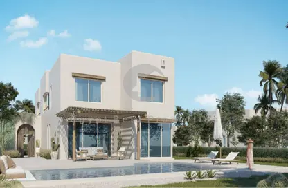 Chalet - 2 Bedrooms - 2 Bathrooms for sale in Hacienda West - Ras Al Hekma - North Coast