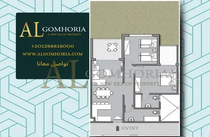 Chalet - 2 Bedrooms - 2 Bathrooms for sale in Bianchi - Sidi Abdel Rahman - North Coast
