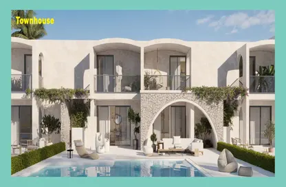 Townhouse - 3 Bedrooms - 4 Bathrooms for sale in Hacienda White - Sidi Abdel Rahman - North Coast