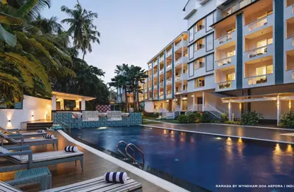 Hotel Apartment - 1 Bedroom - 2 Bathrooms for sale in Dream Land St. - Dream Land - Al Wahat Road - 6 October City - Giza