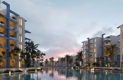 Chalet - 2 Bedrooms - 2 Bathrooms for sale in Skala Mountain View Ras El Hikma - North Coast Resorts - North Coast