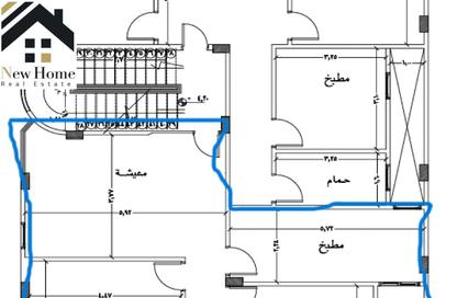 Apartment - 2 Bedrooms - 1 Bathroom for sale in The 5th Settlement - New Cairo City - Cairo