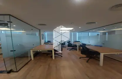 Office Space - Studio - 2 Bathrooms for rent in Bank Center Street - South Teseen St. - The 5th Settlement - New Cairo City - Cairo