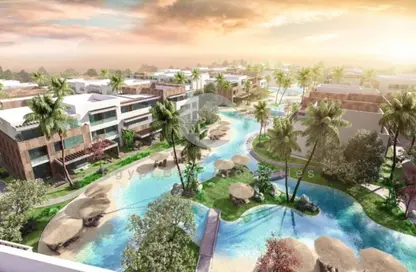 Chalet - 2 Bedrooms - 2 Bathrooms for sale in Azha North - Ras Al Hekma - North Coast
