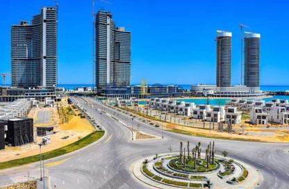 شاليه - 2 غرف نوم - 1 حمام للبيع في سانتوريني - مدينة العلمين الجديدة - العلمين - الساحل الشمالي