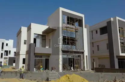 Twin House - 3 Bedrooms - 5 Bathrooms for sale in Saada Compound - New Cairo City - Cairo