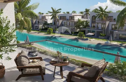 Chalet - 3 Bedrooms - 3 Bathrooms for sale in The Med - Ras Al Hekma - North Coast