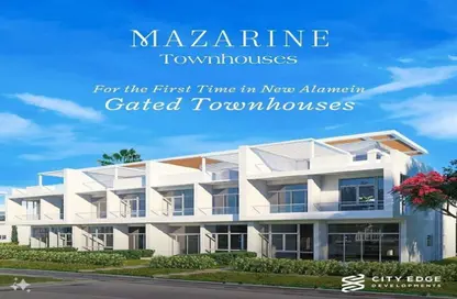 Chalet - 3 Bedrooms - 3 Bathrooms for sale in Mazarine - New Alamein City - Al Alamein - North Coast