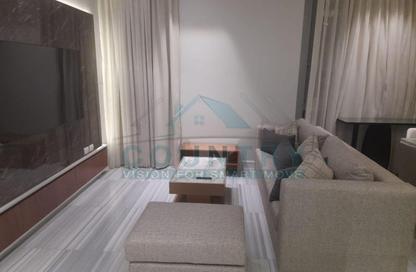 Apartment - 1 Bedroom - 2 Bathrooms for rent in Aljazi Marriott Residences - Mohamed Naguib Axis - North Investors Area - New Cairo City - Cairo