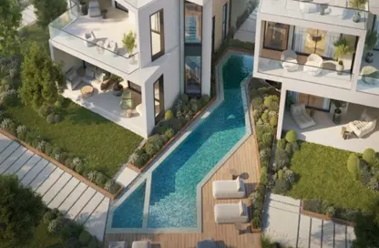 Townhouse - 4 Bedrooms - 4 Bathrooms for sale in The Waterway - Qesm Ad Dabaah - North Coast