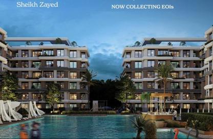 Apartment - 2 Bedrooms - 1 Bathroom for sale in Coy - Sheikh Zayed Compounds - Sheikh Zayed City - Giza