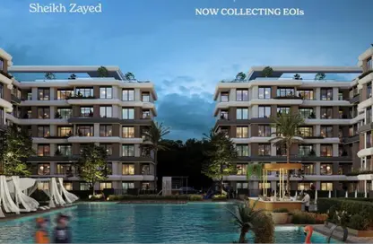 Apartment - 2 Bedrooms - 2 Bathrooms for sale in Coy - Sheikh Zayed Compounds - Sheikh Zayed City - Giza