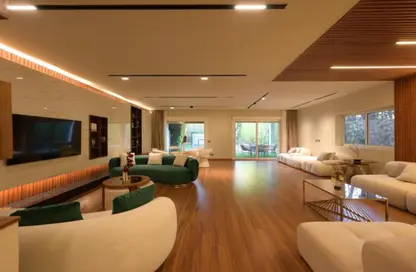 Villa - 4 Bedrooms - 5 Bathrooms for rent in Al Guezira Green Park - South Investors Area - New Cairo City - Cairo