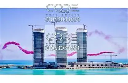 Apartment - 1 Bedroom - 1 Bathroom for sale in North Edge Towers - New Alamein City - Al Alamein - North Coast