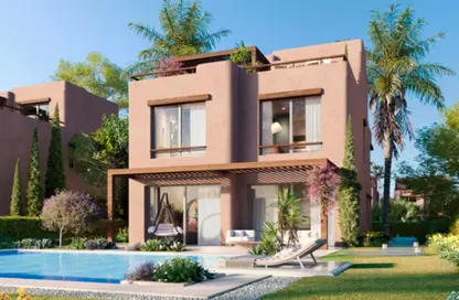 Townhouse - 3 Bedrooms - 3 Bathrooms for sale in Hacienda Bay - Sidi Abdel Rahman - North Coast