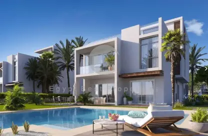 Townhouse - 4 Bedrooms - 5 Bathrooms for sale in Mazarine - New Alamein City - Al Alamein - North Coast